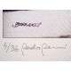 numero litografia e firma