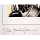 numero litografia e firma